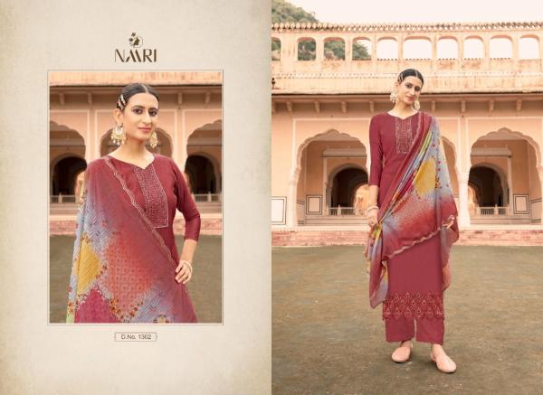 Naari Stuti Vol 2 Silk Embroidery Designer Salwar Suit